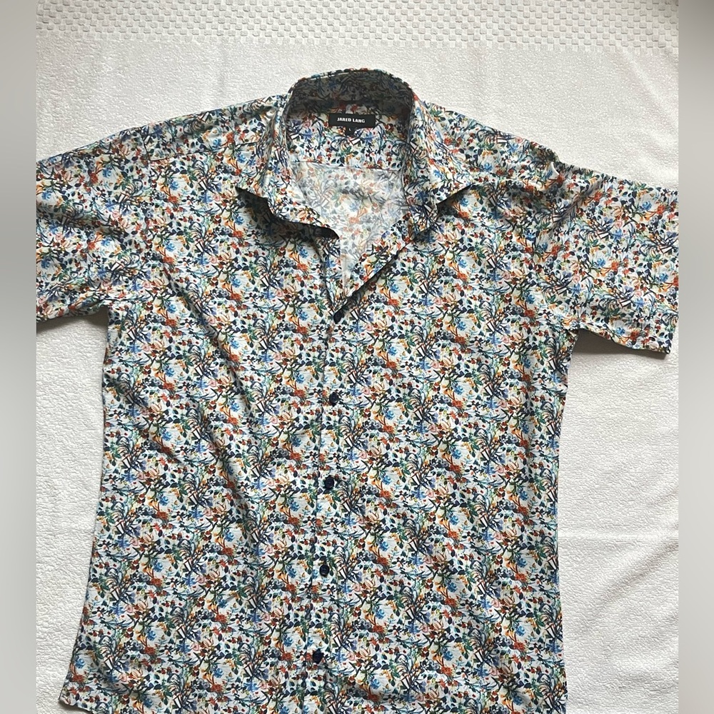 Jared Lang Shirt Short Sleeve Lang